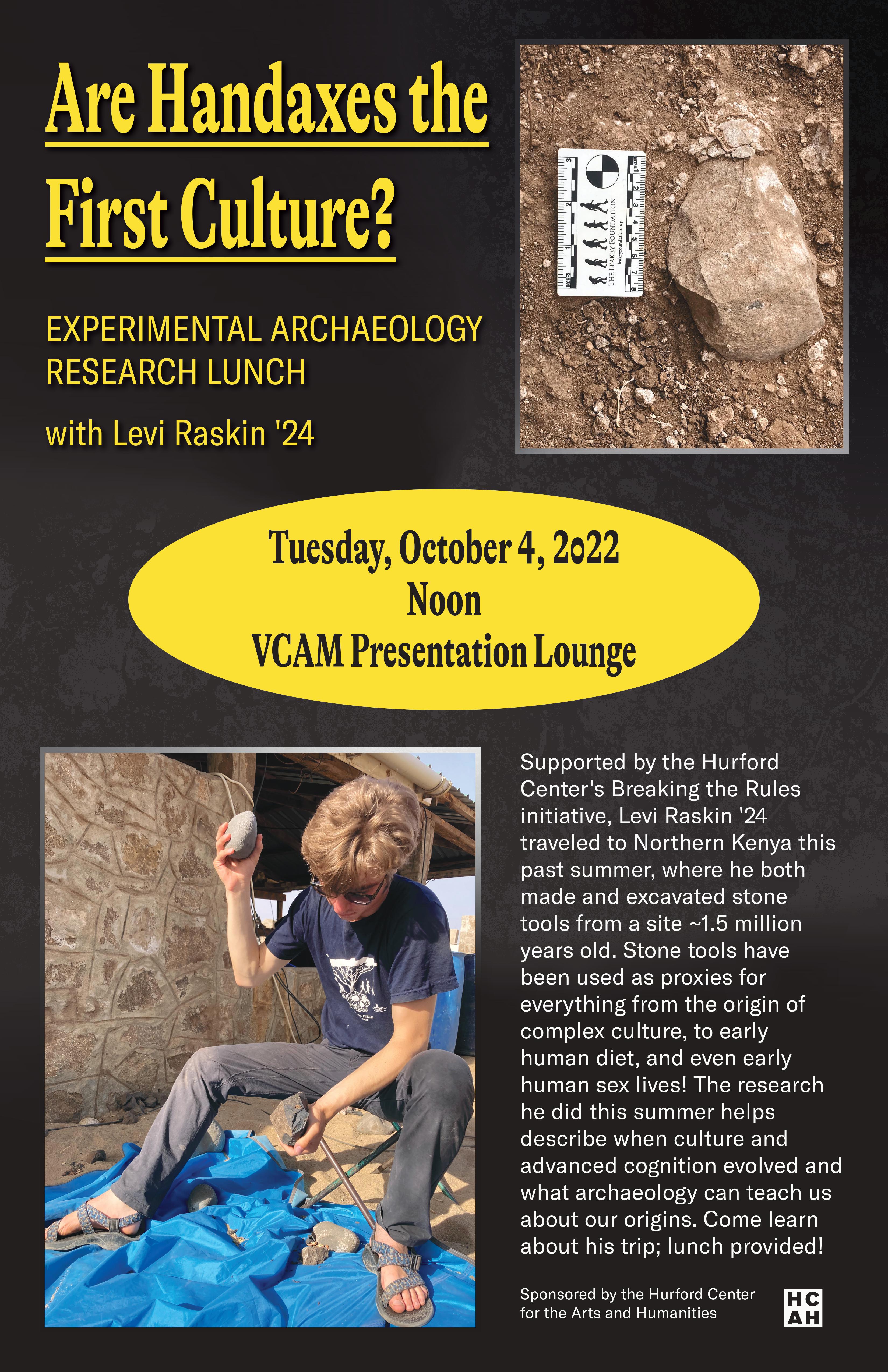 Hurford Center poster for the talk