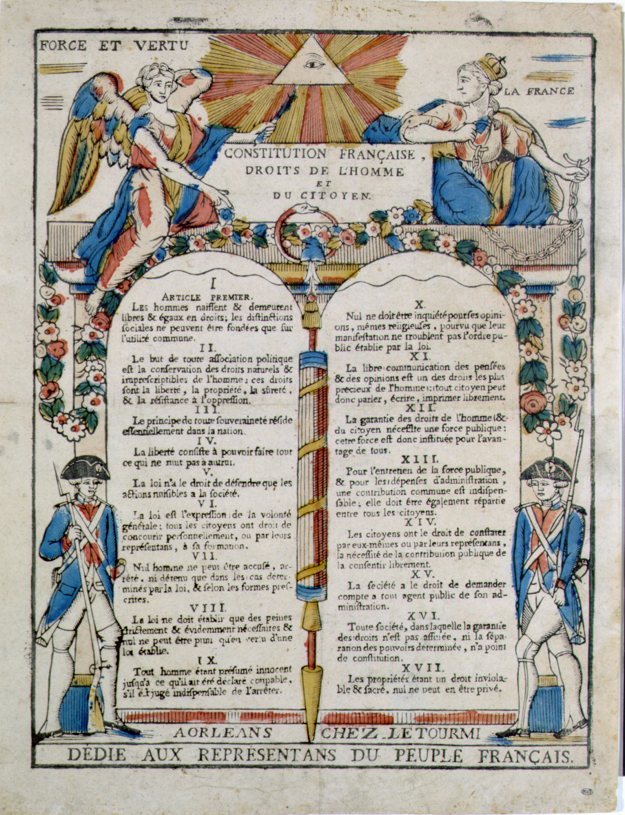 Declaration of the Rights of Man & Citizen