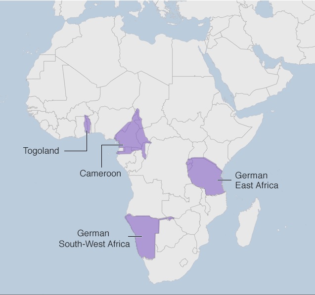 German Empire's African Colonies (1885-1918)