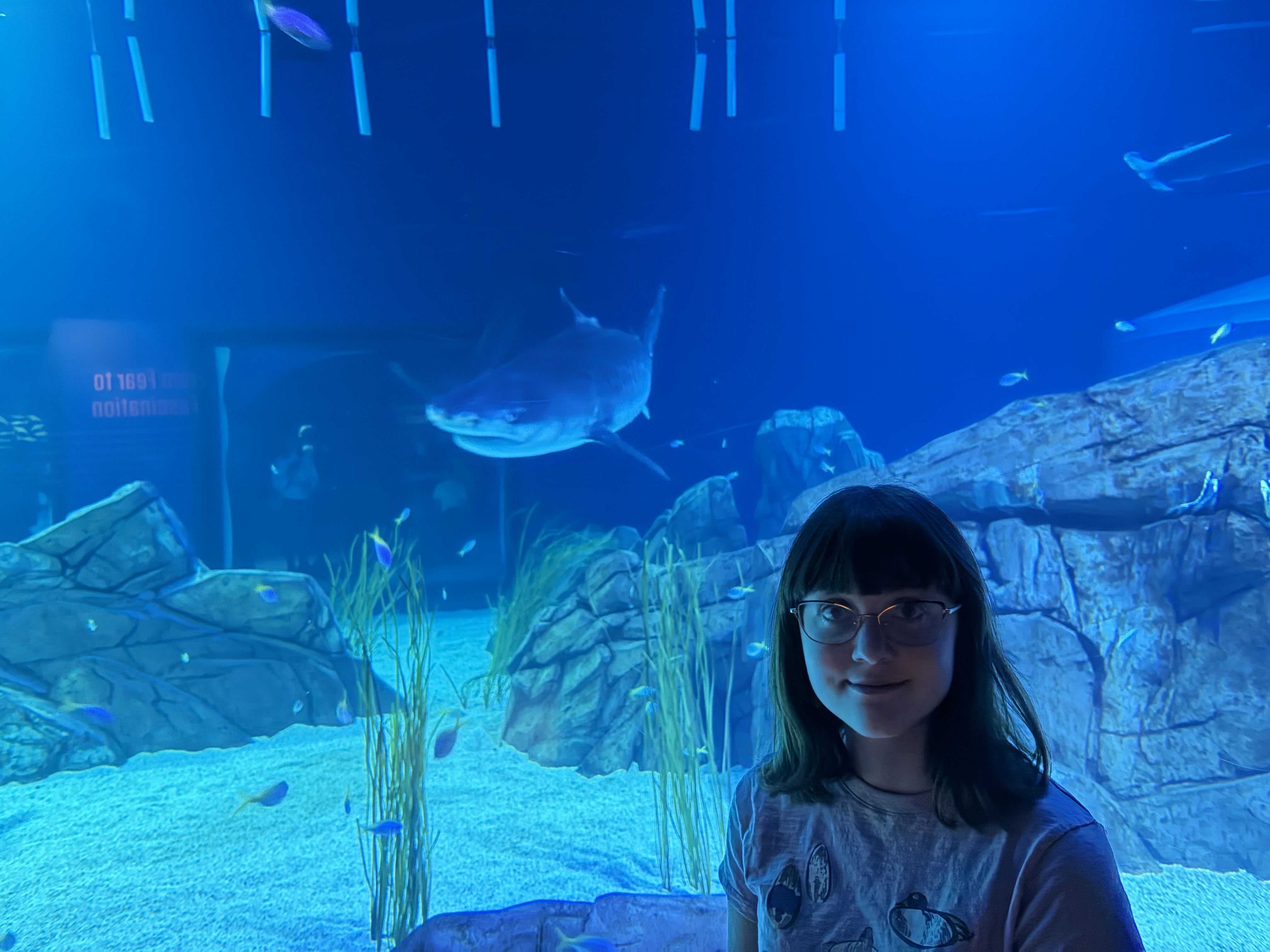 A picture of me at the aquarium :)