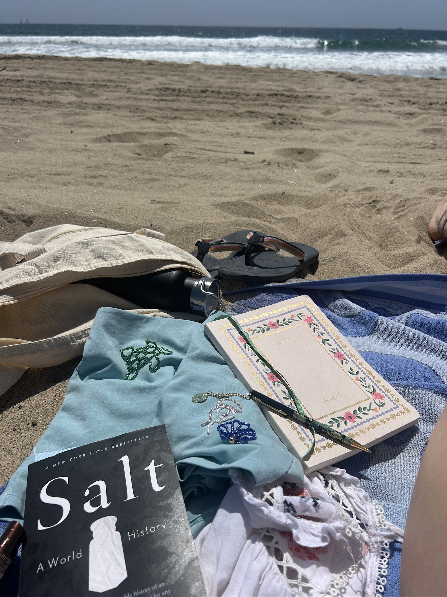 A photo of the beach